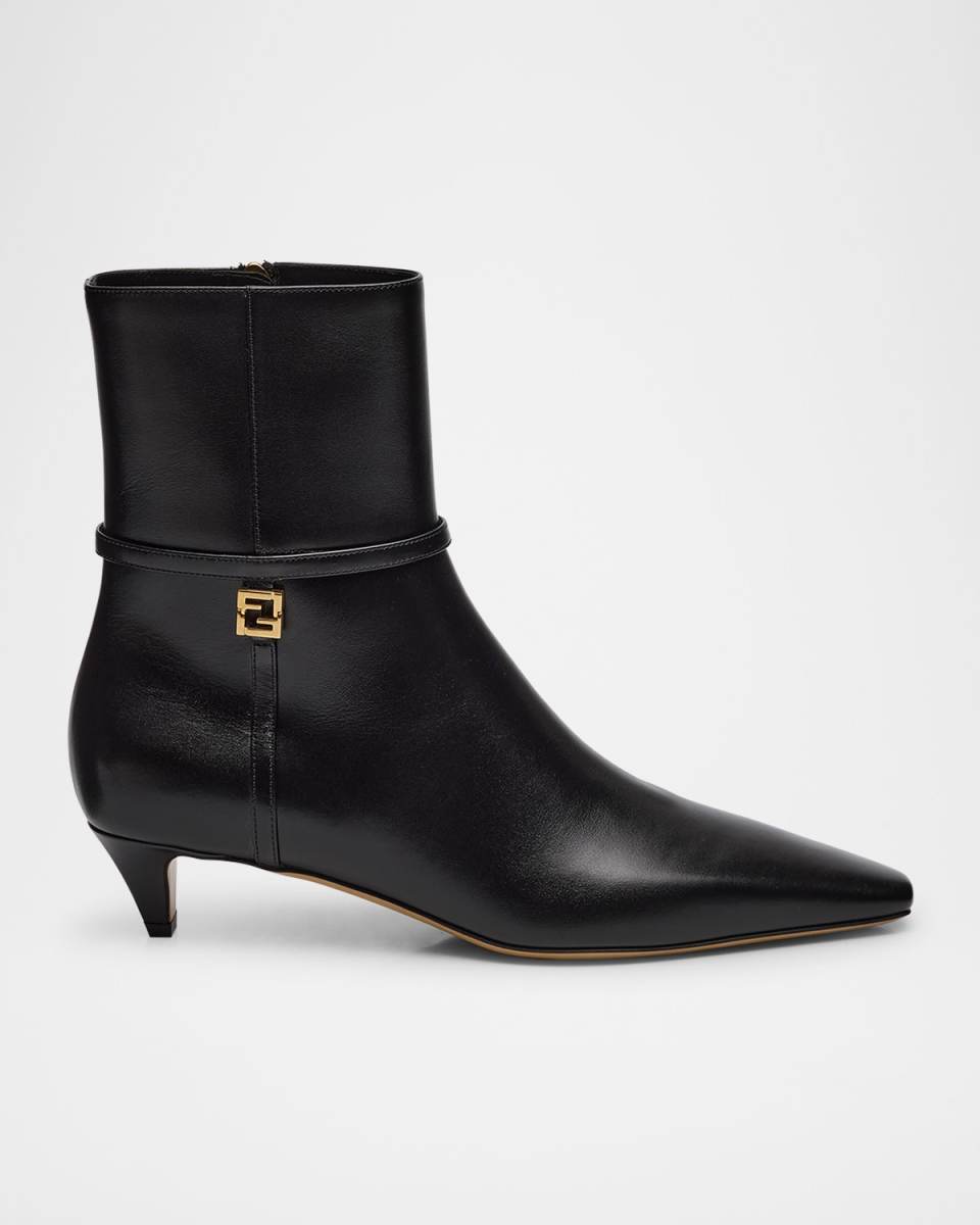 Fold Leather FF Harness Booties